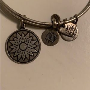 Alex and Ani Mandala Bracelet silver energy